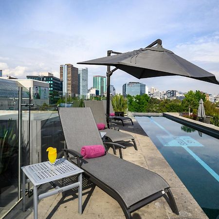 Las Suites Campos Eliseos Mexiko-Stadt Exterior foto