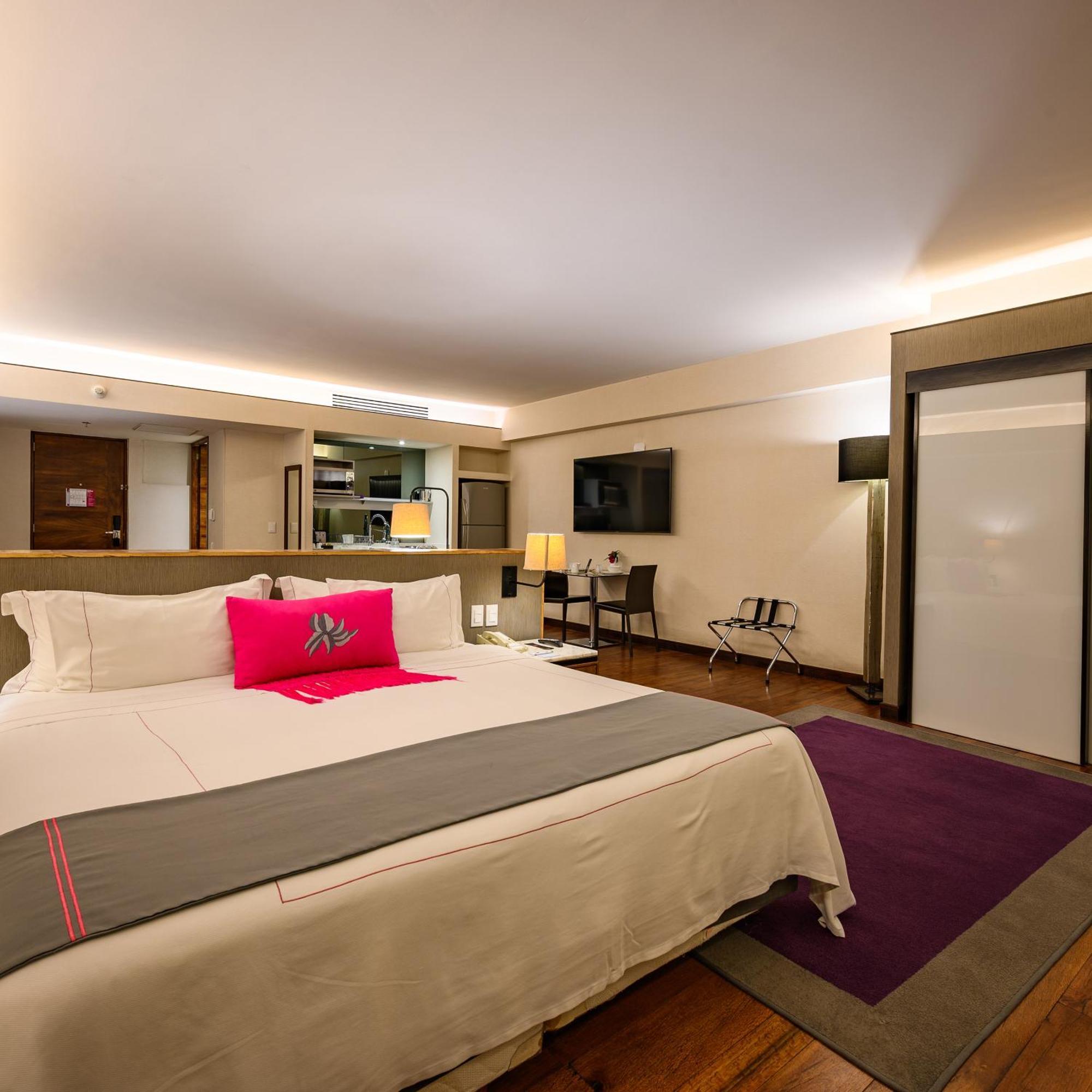 Las Suites Campos Eliseos Mexiko-Stadt Exterior foto