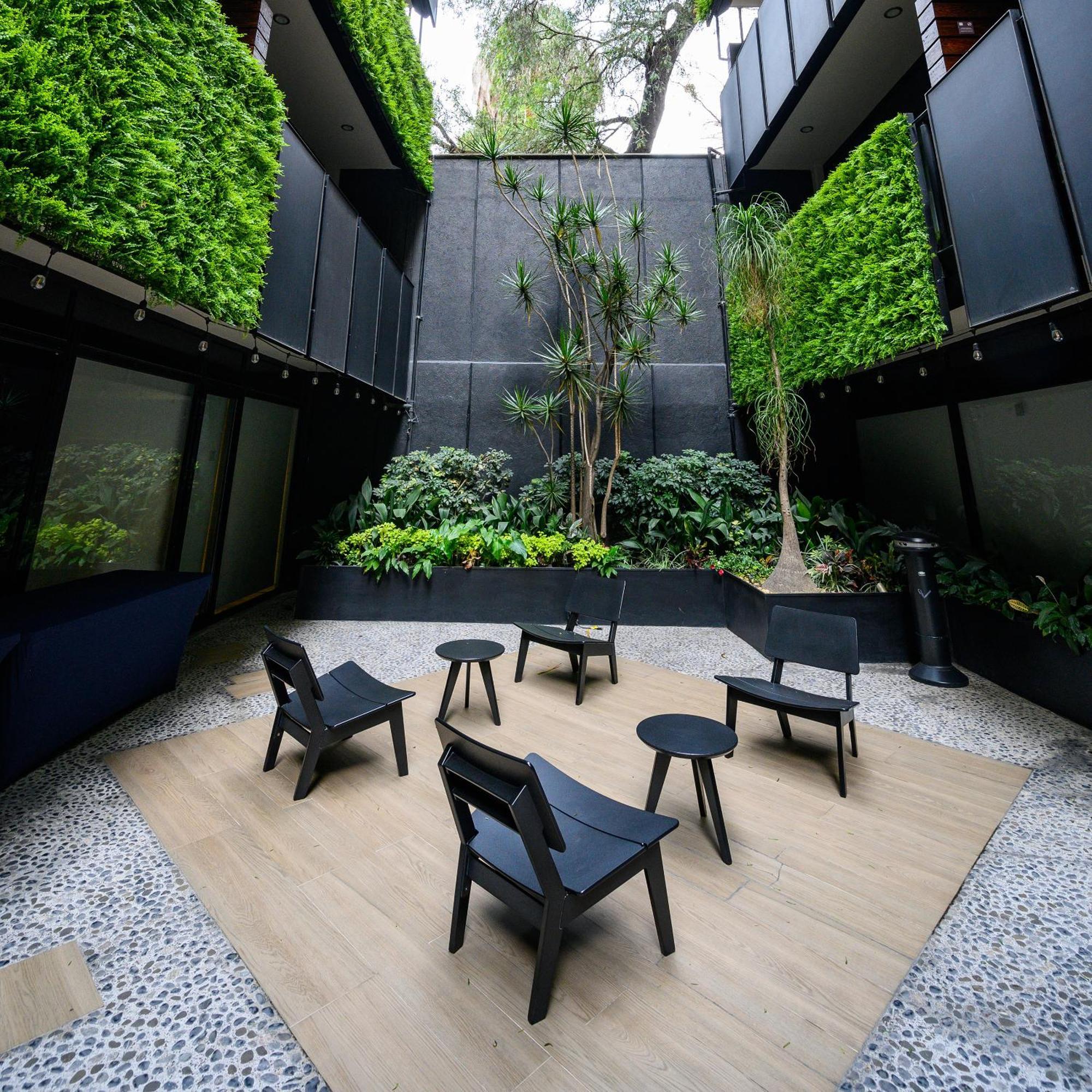 Las Suites Campos Eliseos Mexiko-Stadt Exterior foto