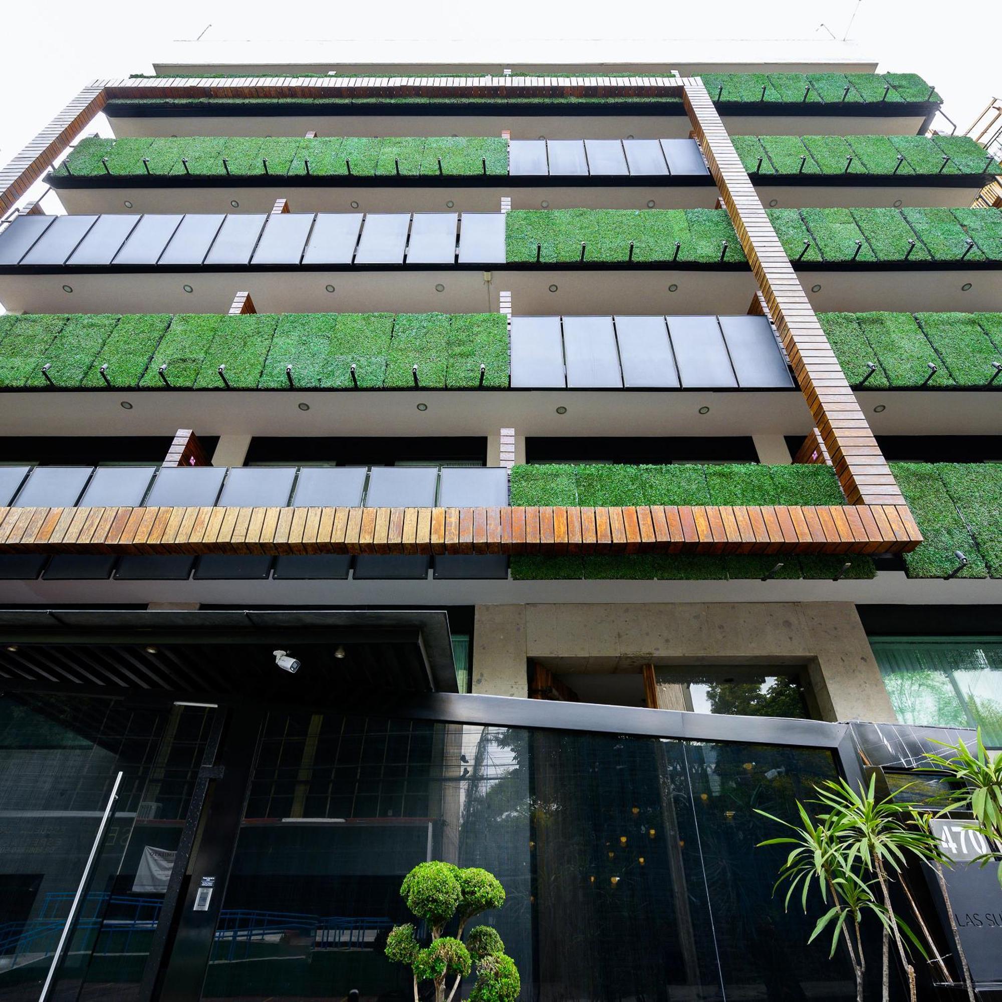 Las Suites Campos Eliseos Mexiko-Stadt Exterior foto
